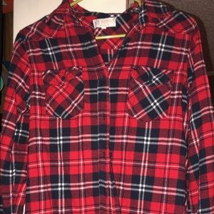 Flannel top